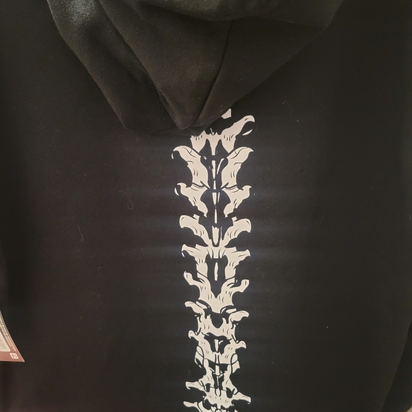 Large mens skeleton sweatshirt hoodie - Picture 4 of 6